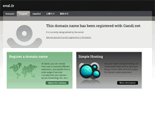 Tablet Screenshot of eval.fr
